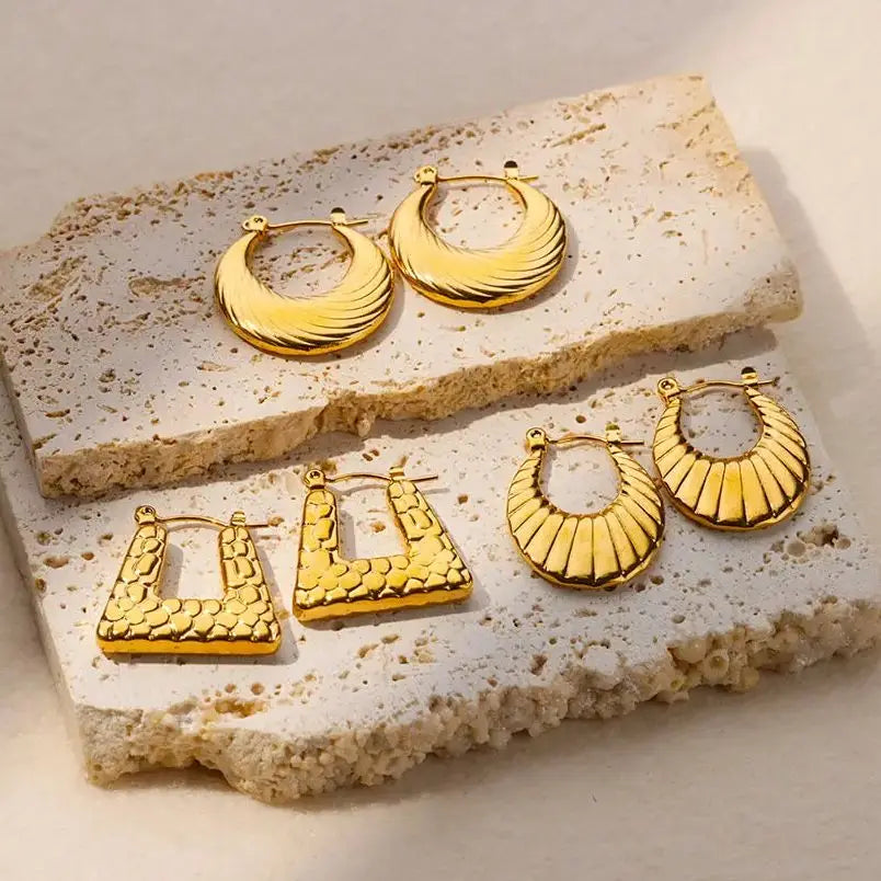 Chunky Round Earrings