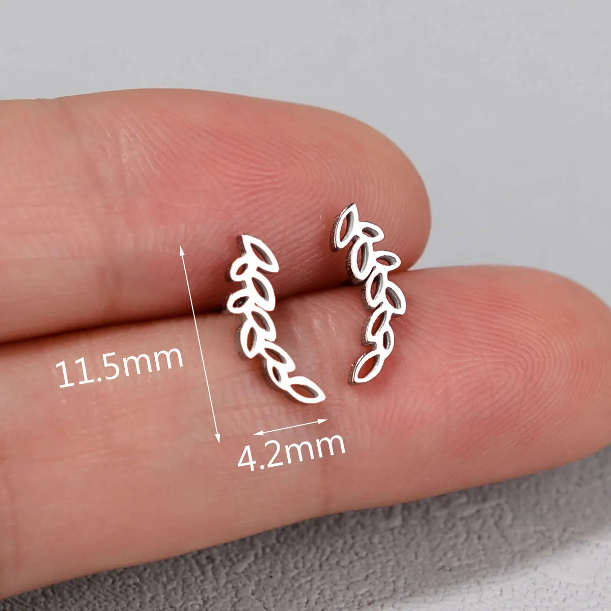 Leaf Butterfly Earrings