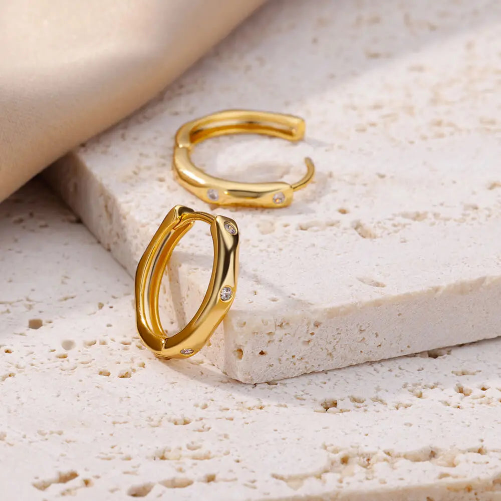 Elegant Round Earrings