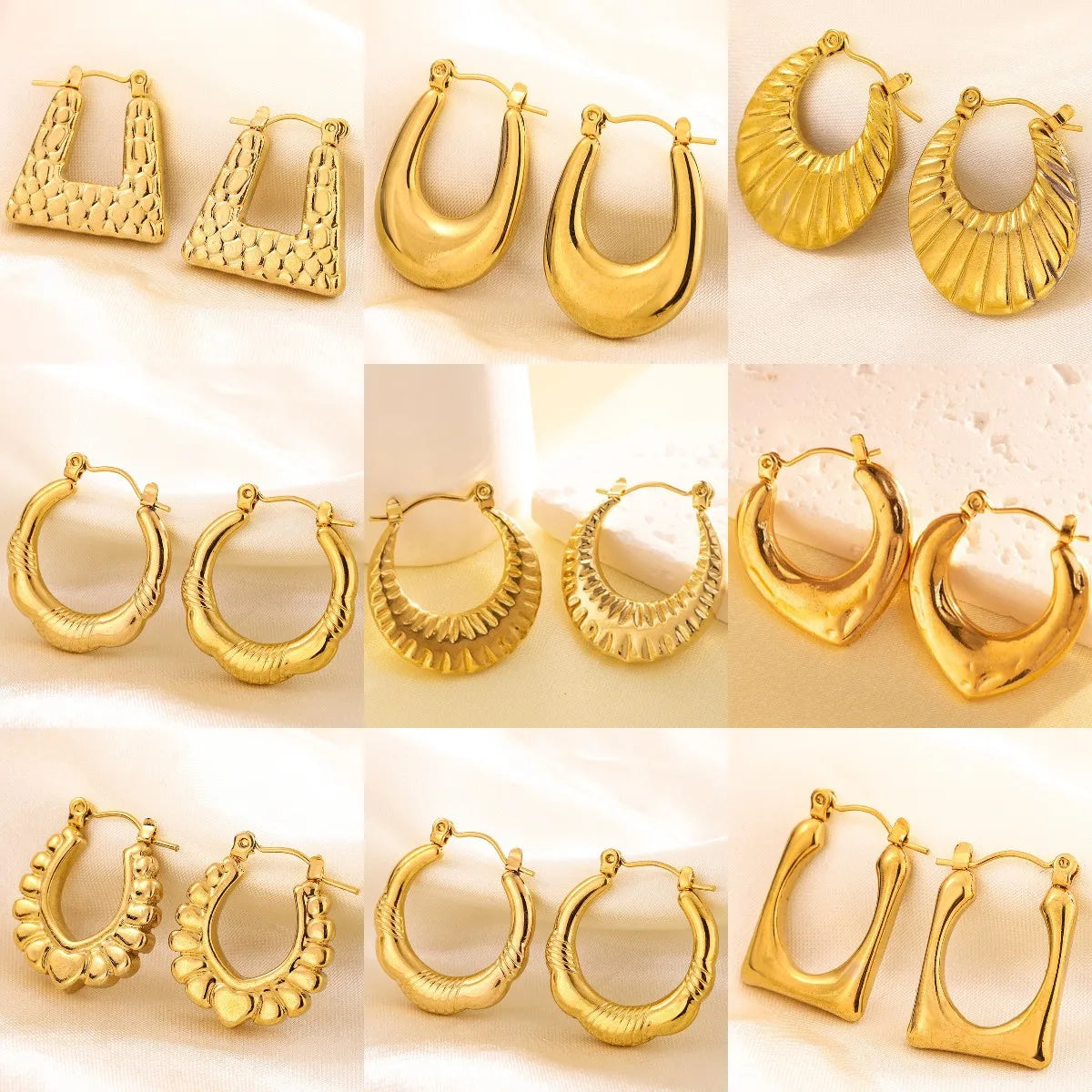 Chunky Round Earrings