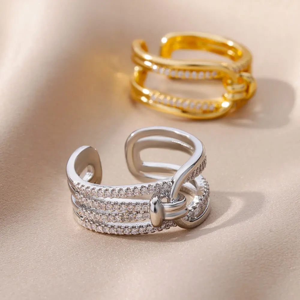 Hollow Out Rings