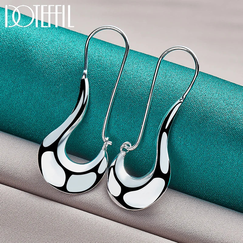 DOTEFFIL  Shoe Drop Earrings