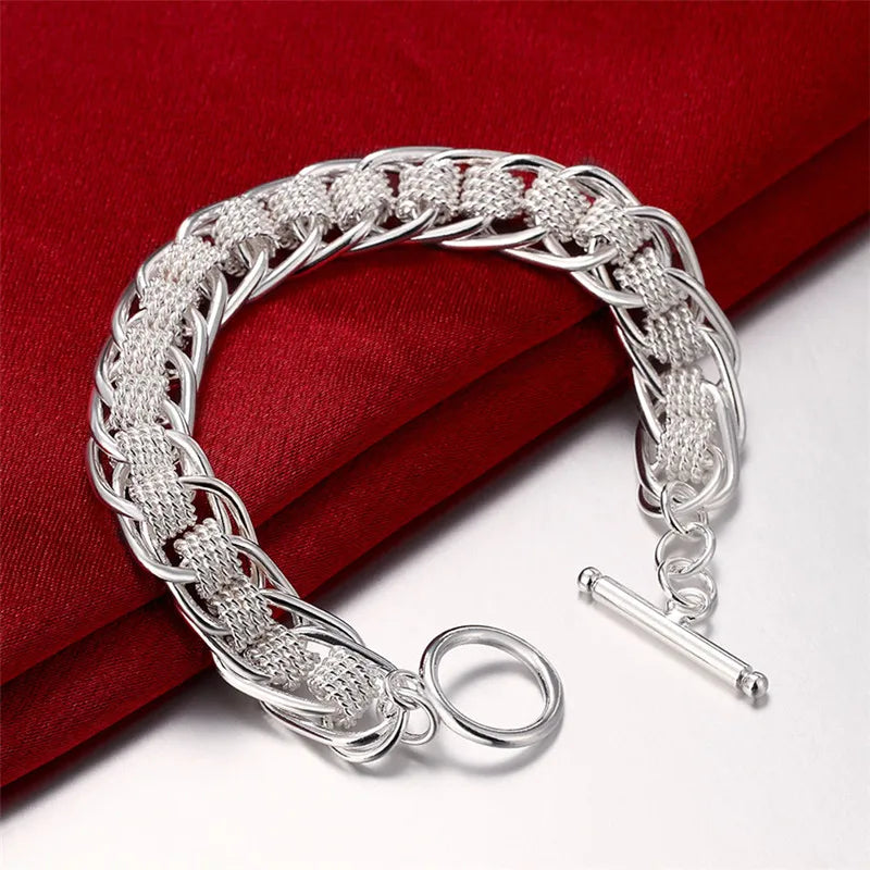 Sideways Chain Bracelet