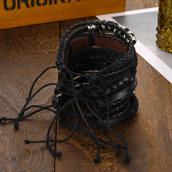 Skull Jewelry Simple Adjustable Cowhide Suit