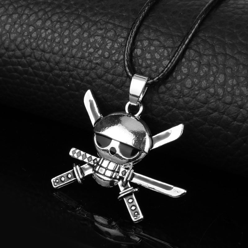 New Skull Cartoon Vintage Alloy Necklace